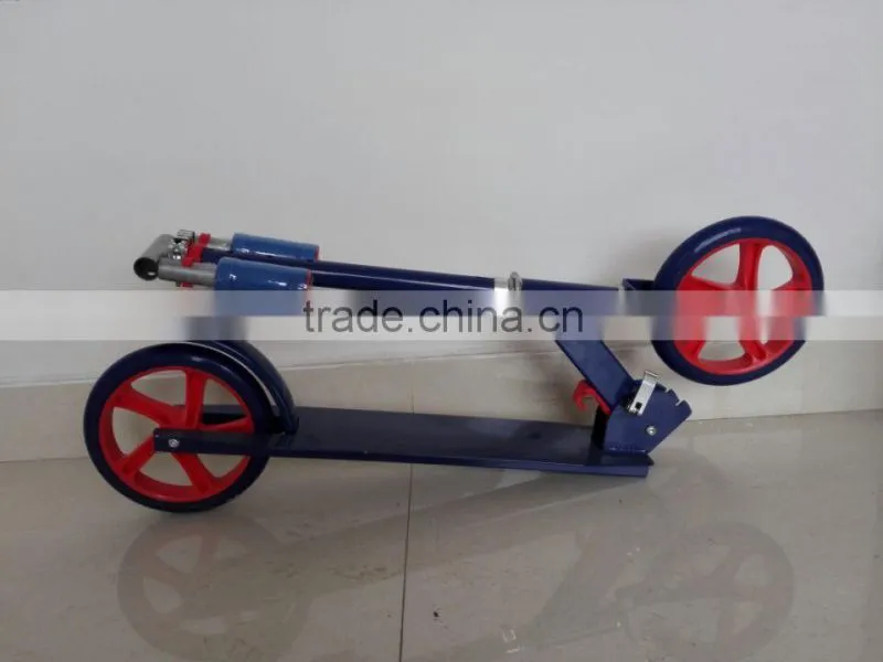 2 big wheels child scooter