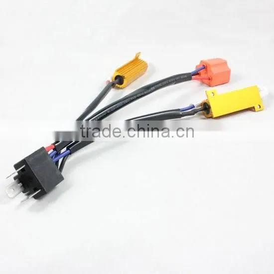 H4 LED Lamp Decoder Error Free Warning canceller adapter for A4