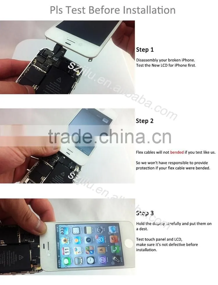 Top quality for iphone 6 glass lens,for iphone 6 lcd with digitizer