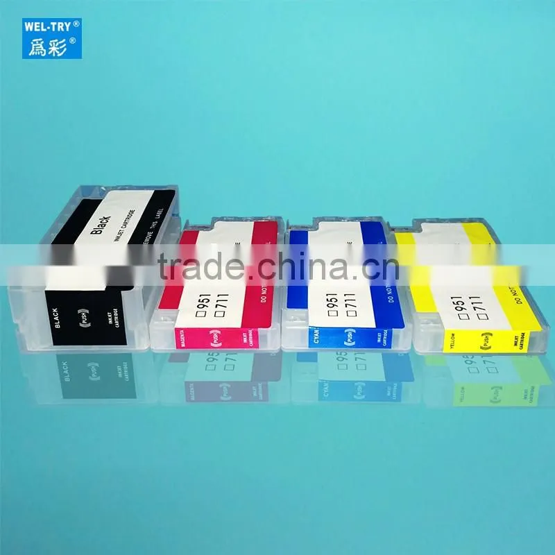 fit for HP Officejet Pro 8100 8600 8610 8620 8630 8640 8660 8615 8625 251DW rechargeable cartridge HP950/951 refillable ink car.