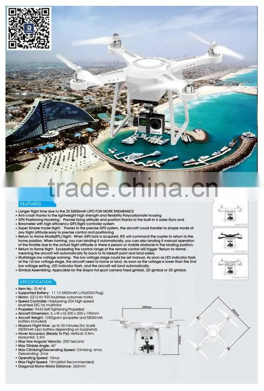 LEDO Factory price!!!2015 New Fashion of drone professional