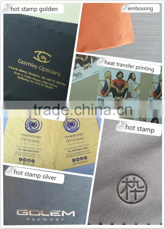 digital printing heat transfer printing microfiber lens cleaning cloth eyeglass cloth sunglass cloth