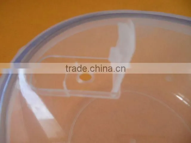 Transparent plastic box