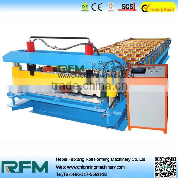 metal sheet roof roll forming machine