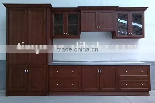2016 Newest style design aluminum waterproof /moistureproof kitchen/ cabinet