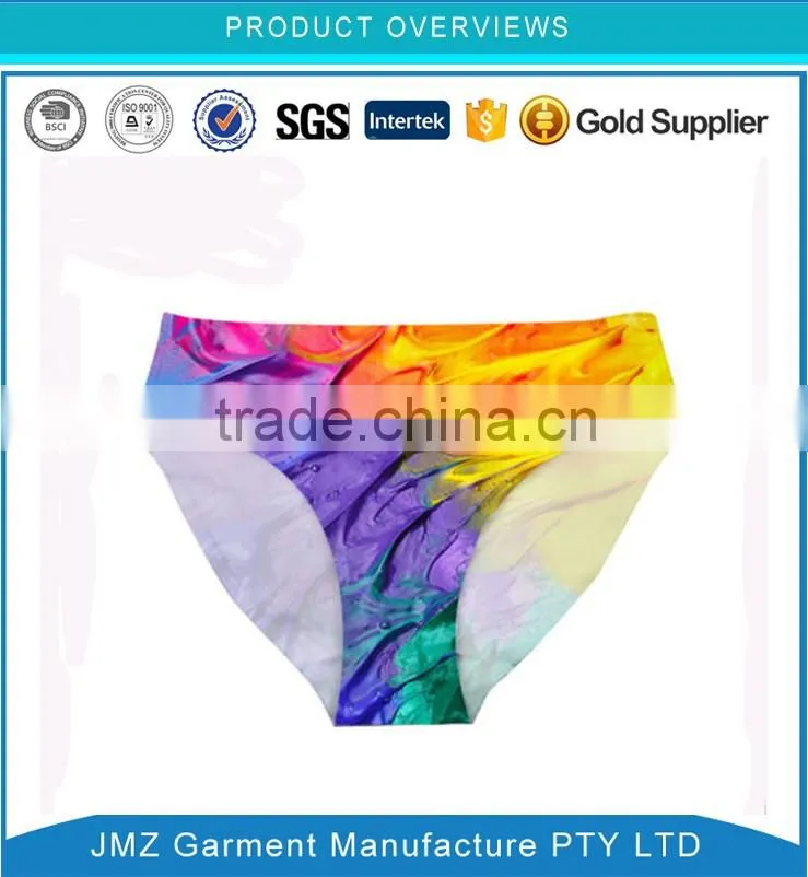 Digital print panties for custom women underwear