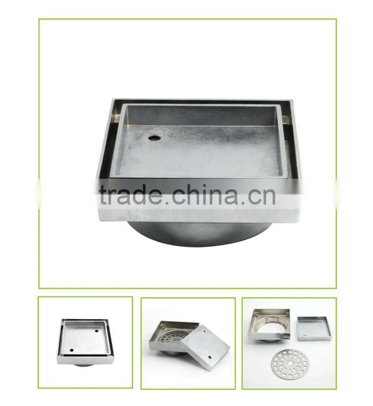 Bathroom Brass Anti-Odor Floor Drain