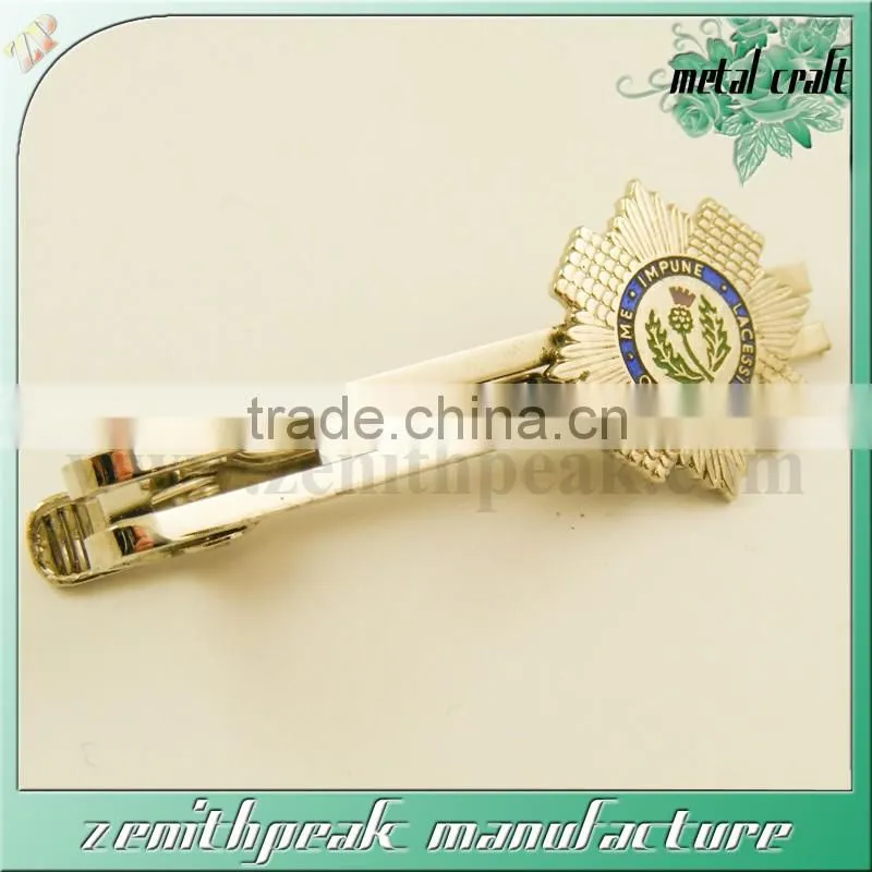 wholesale silver plating tie clip & mens tie bar & fashion tie pin