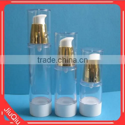 HOT SALE 15ml 30ml,50ml airless acrylic bottles with good quality
