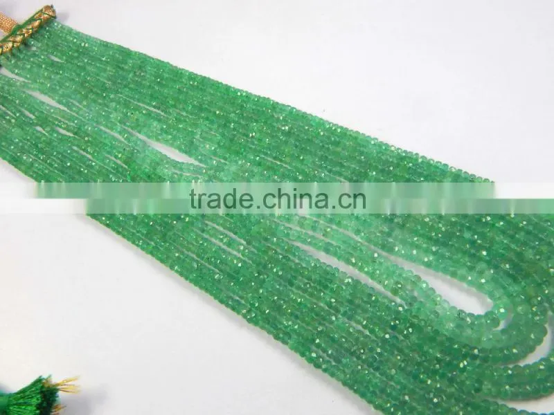 Natural emerald Natural Zambian Emerald Beads Necklace