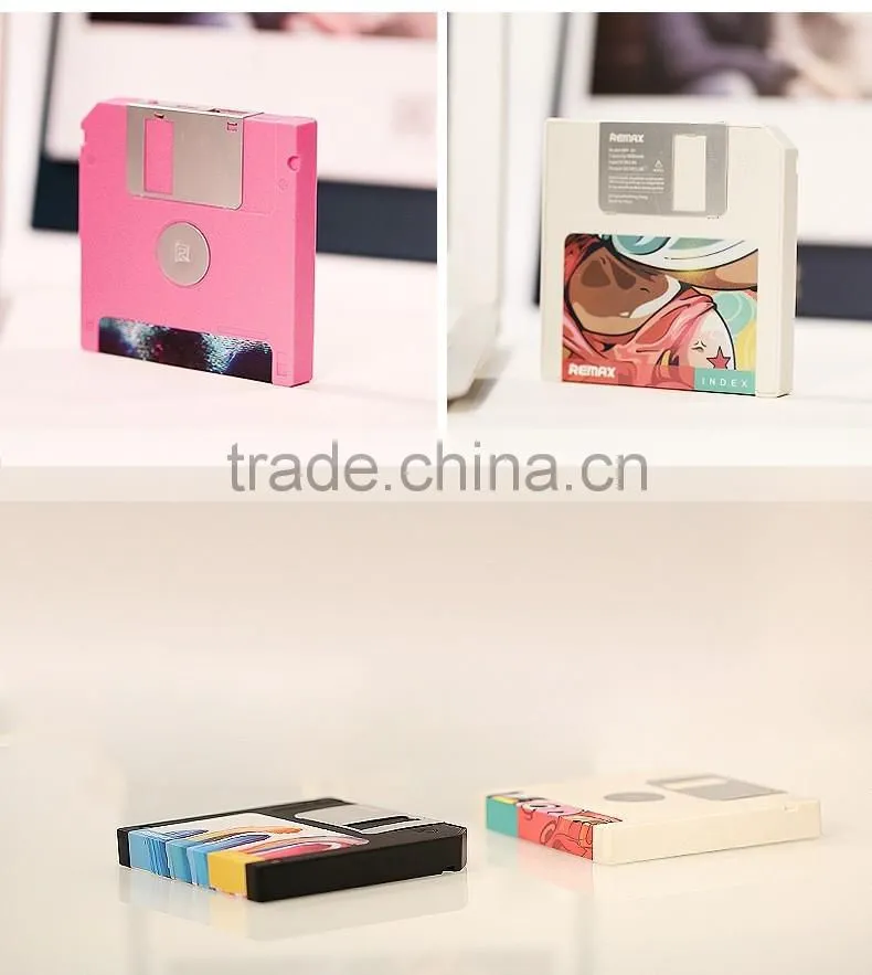 Remax Floppy Disk 5000mAh Portable Power Bank For Smart Phones