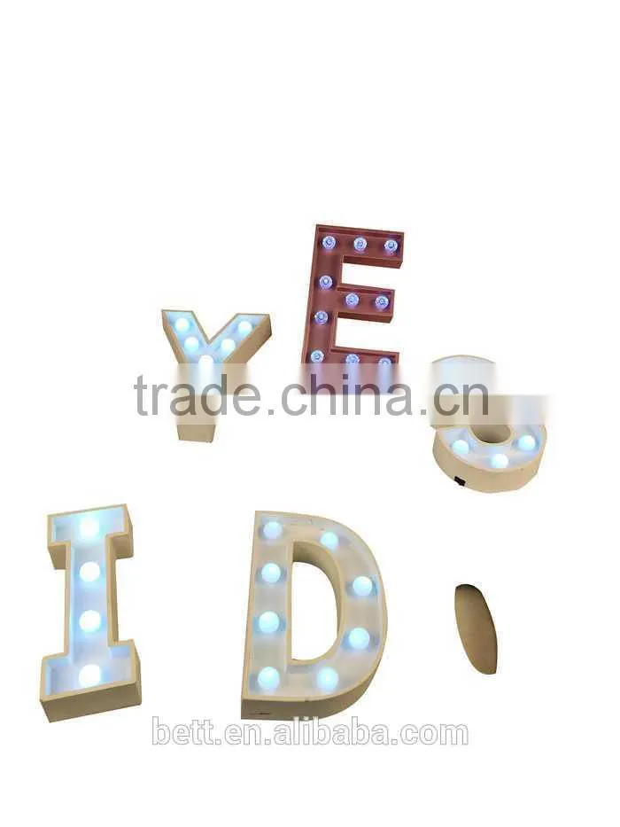 direct manufacture of wedding LED letter light christmas letter light