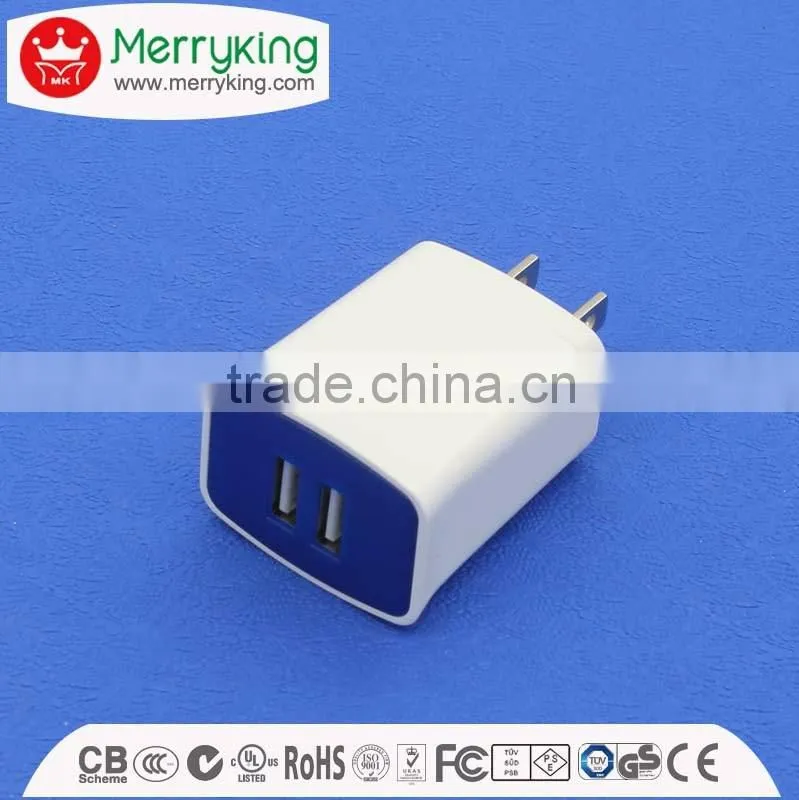 Safety mark ac adapter 12W CE/GS/RoHS Europe plug power adapter 18V500mA for router