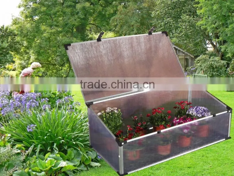 360 Angel Openning Aluminium mini Garden Greenhouse