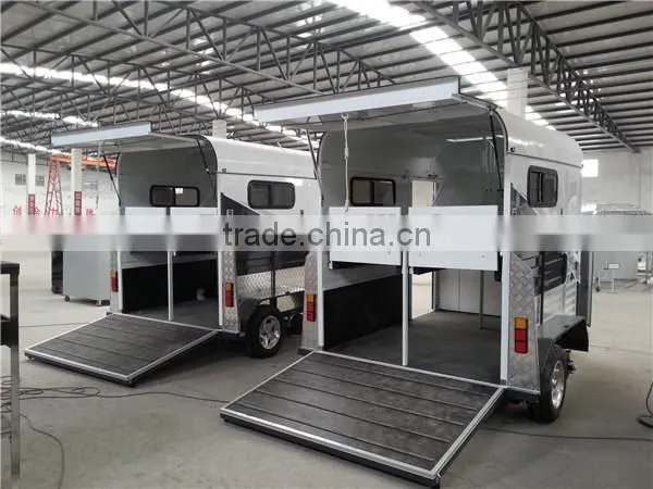 Horse float for 2 horses striaight load hot sale in New Zealand