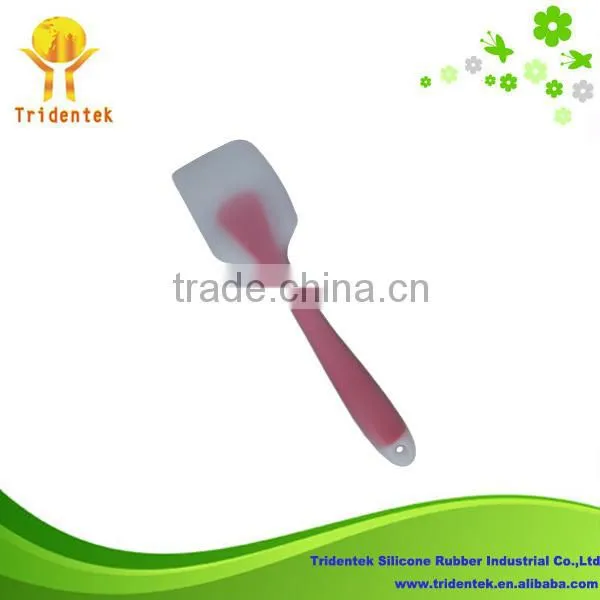 Eco-friendly food grade 3 piece silicon spatula set