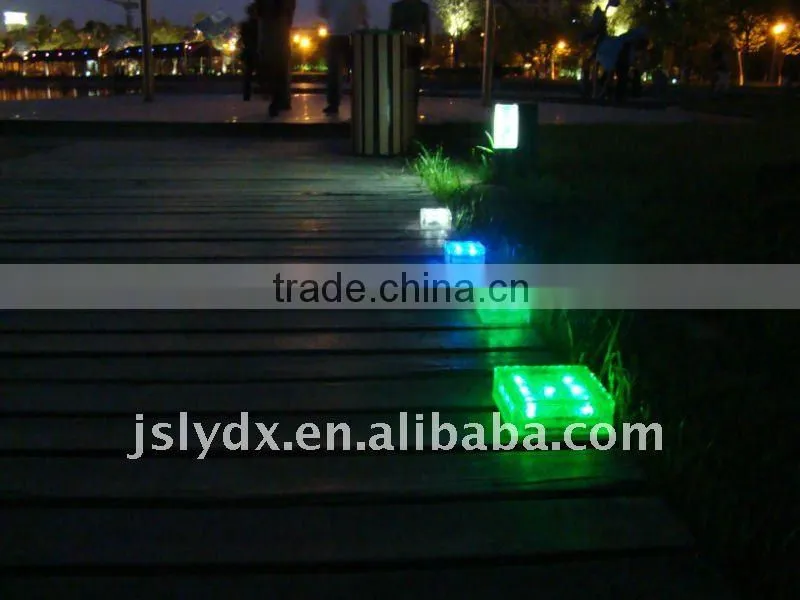LED Brick Light Solar Brick Light LED light, solar light, underground light