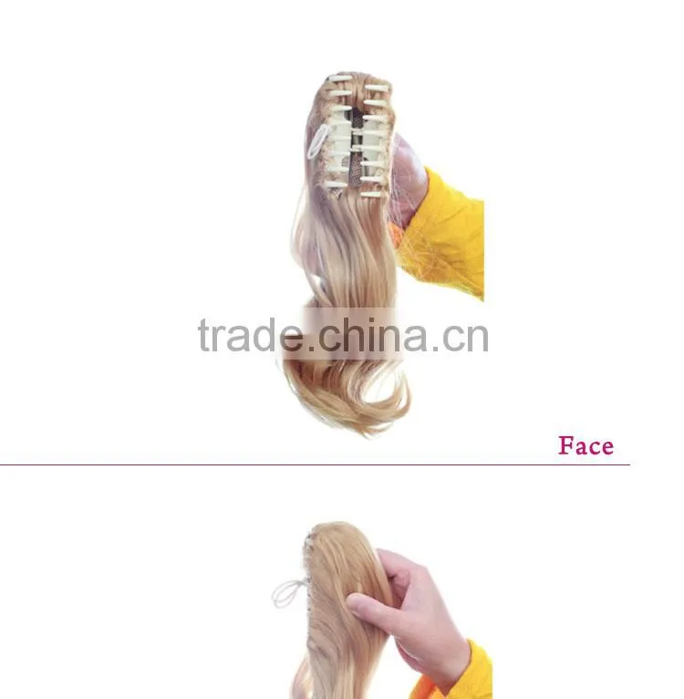 Guangzhou Hairmay Synthetic Fiber clip on hair extension