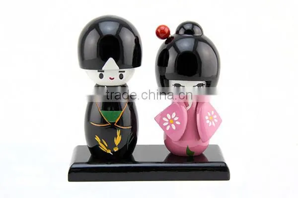 wooden handmade craft doll
