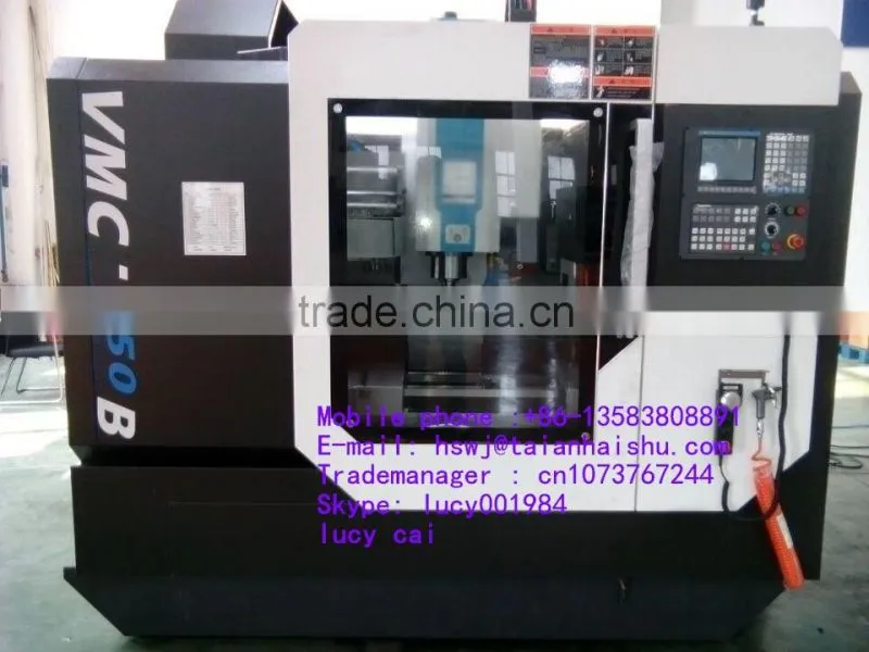 2015, VMC850B Cheap vertical lathe machine center feeom profssional manufacture