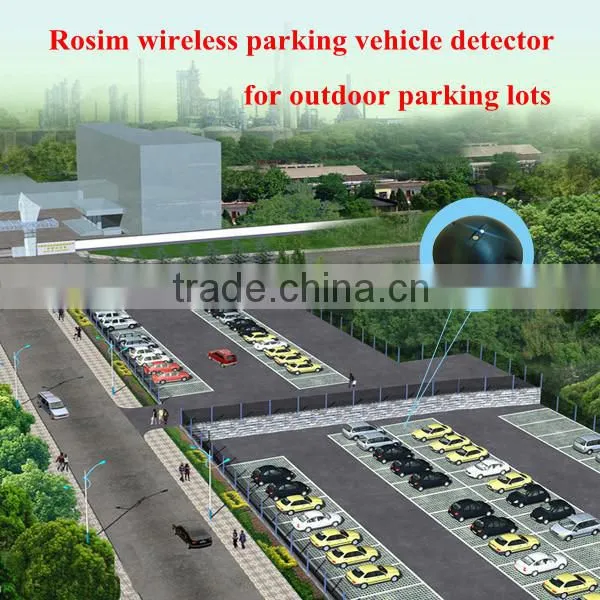 Hot-selling battery operated zigbee motion parking space sensor for remote monitoring system