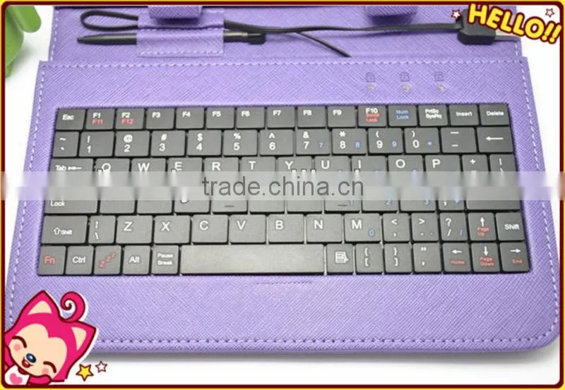 Factory price shock proof kids 7" tablet case with keyboard