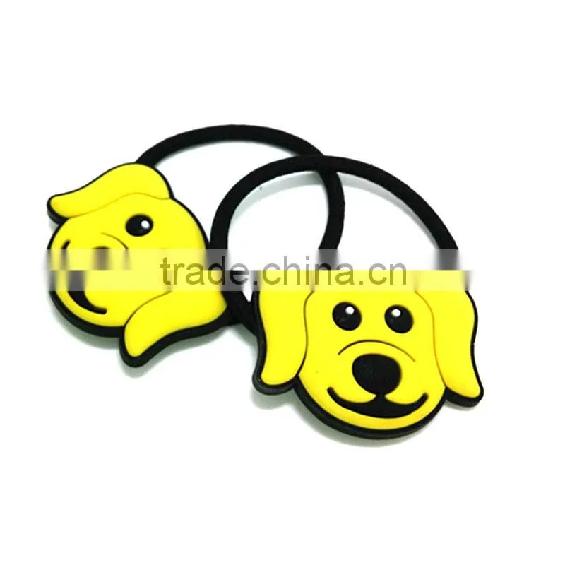 Santa Claus design PVC custom hair band with cartoon