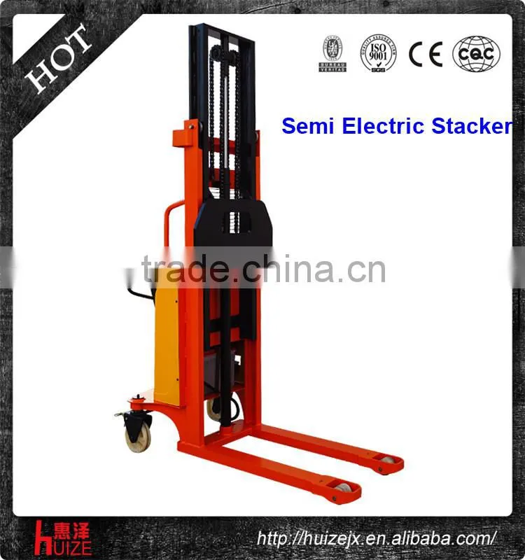 Hydraulic Hand Walkie Straddle Pallet Stacker