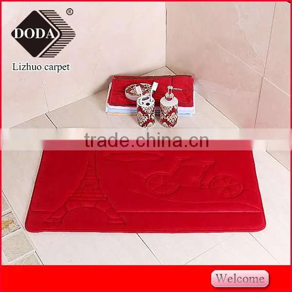 The latest designs non-slip bathroom carpet door mat livingroom rugs