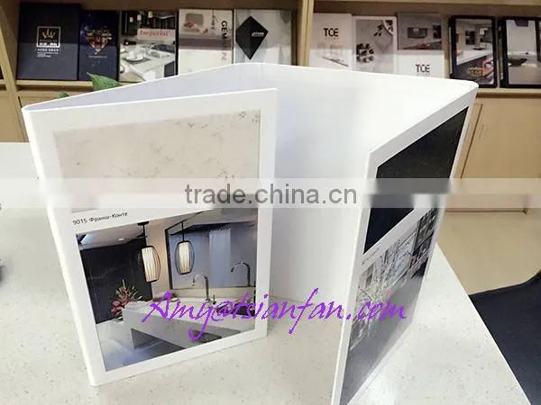 tile sample display folder paper sample book