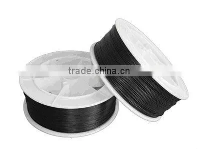 single core black PMMA plastic fiber optic cable for communication