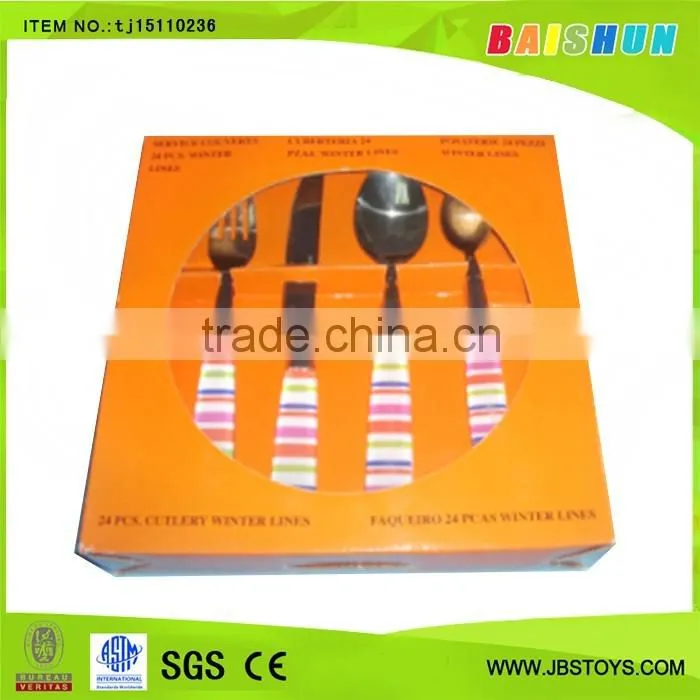 24PCS Tableware set knife and fork set chopsticks set TJ15110236