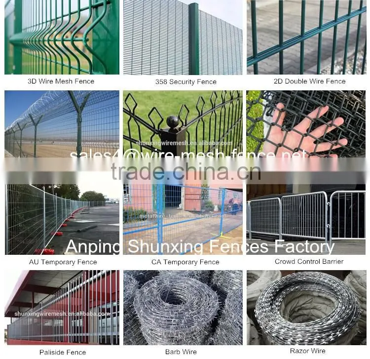 Cheap Price Powder Coated Iron Wire Mesh Fence Field Fence