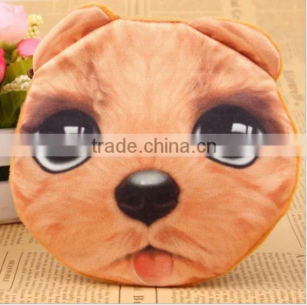 2015 Cute New Design Brown Color Fabric Wallet
