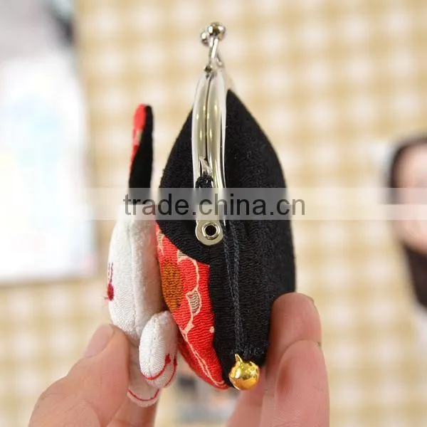 Latest Popular Lovely Hasp Lucky Cat Women Coin Wallet Wholesale ZTMZ-CW019