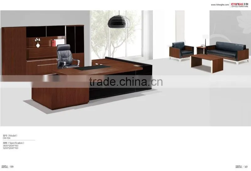 large classic design office table for manager ceo DH101