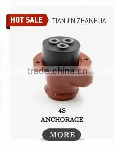 Prestressing pre -tension concrete anchor plate