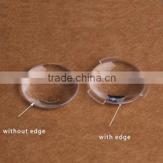 wholesale 25 mm diameter magnifying glass with step google carboard biconvex lenses acrylic lenses
