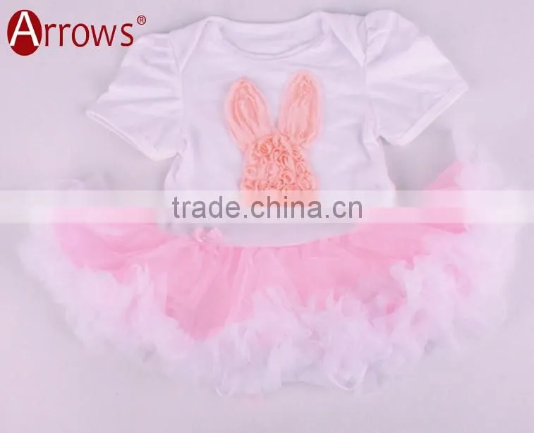 2016 Baby Girls Dress Cute Short Sleeve Spring Sport Princess Style Party Clothing