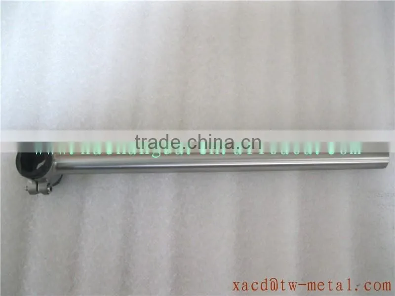 Titanium bicycle seat post bike parts seat post customize titanium bike seat post