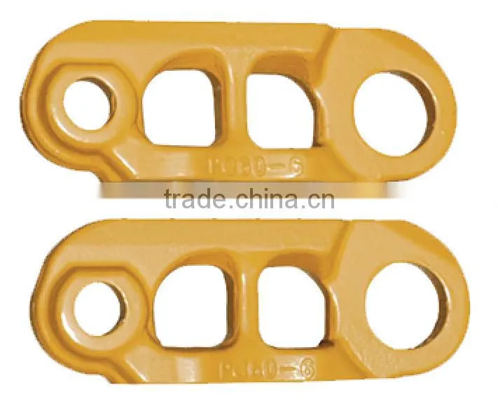 track link set for undercarriage parts of excavator and bulldozer