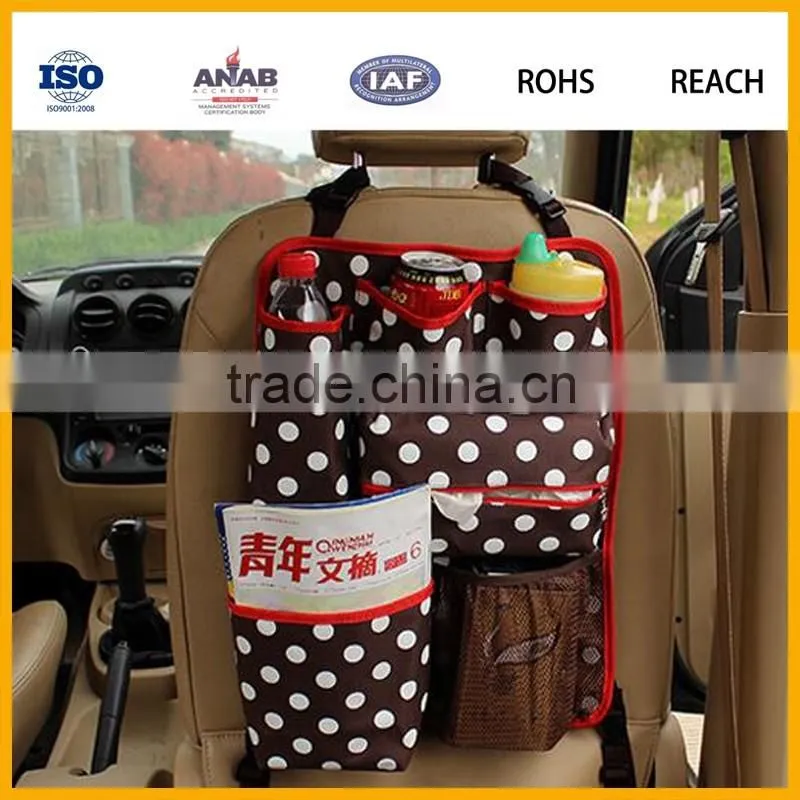 Magzine Storage Bag Hanging Bag Organizer Multi Pocket Car Tidy Tissue Box