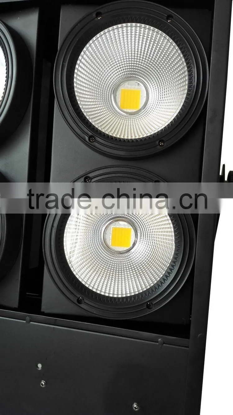 4*100Watt Factory Direct Sale 4*100W RGBWA+UV 6IN1 COB LED 4Eye Audience Blinder Light