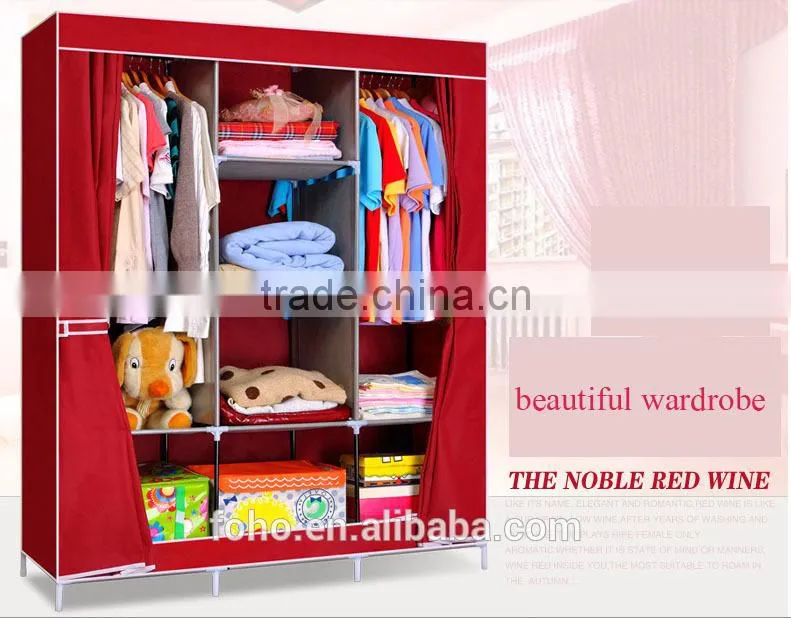 Hot sale wardrobes for bedrooms fancy bedroom wardrobe cubes set wardrobe (FH-CM0505)