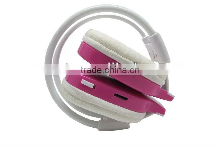 2014 Perfect bluetooth headset with stereo hifi sound quality and tf card slot fm radio function