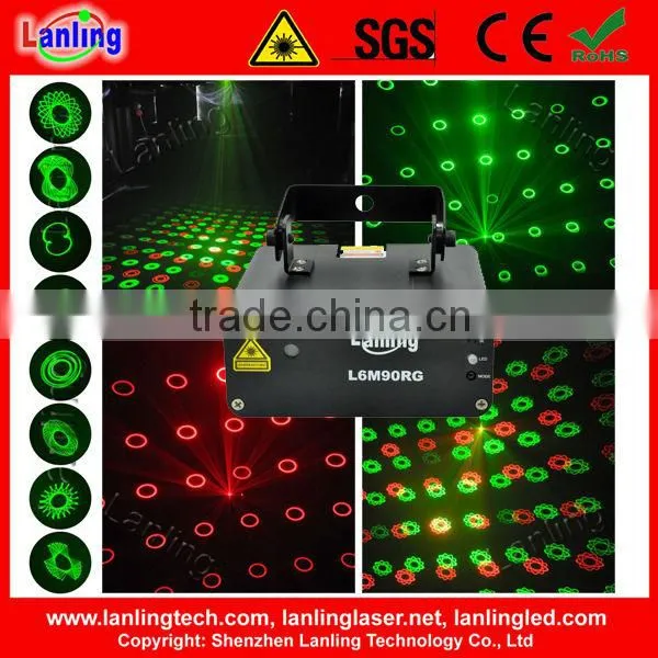 Remote control 12V/ bubbles mini laser light show projector