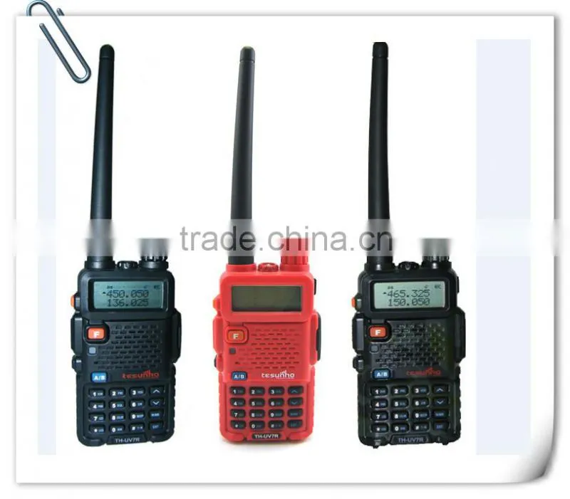 TESUNHO TH-UV7R high quality wide frequency band dual band ham radio two way radio
