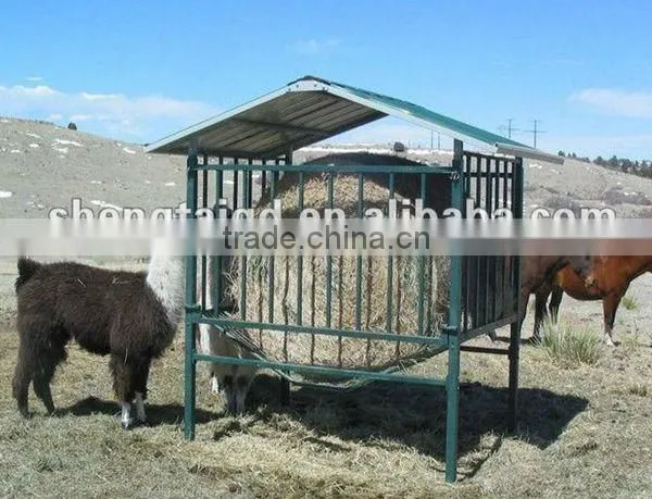 galvanized round hey bale feeder of sheep for wholesale