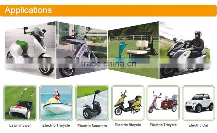 sealed maintenance free 6-dzm-12 electric scooter vrla battery 12v 12ah