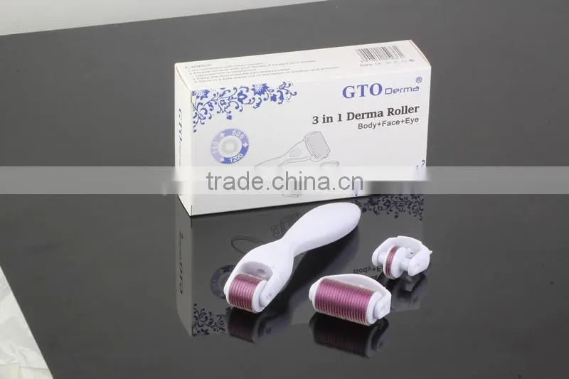 Derma Rolling System Type and CE Certification 3 in 1 derma roller